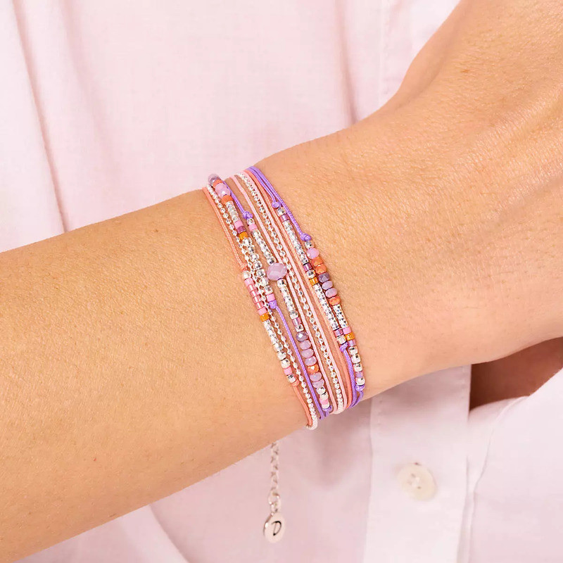 doriane-bijoux-atlanta-bracelet-argent-multitours-rose-violet-bijoux-totem.