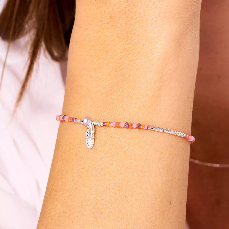 Bracelet élastique Mérida, Marque Doriane bijoux | Bijoux Totem