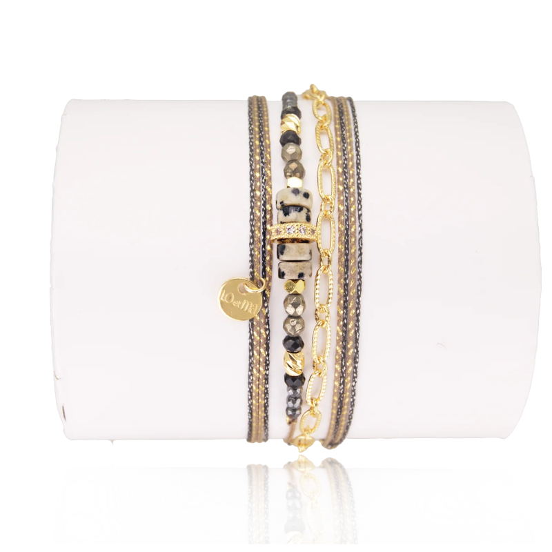 loetma-calypso-bracelet-ajustable-jaspe-dalmatien-bijoux-totem