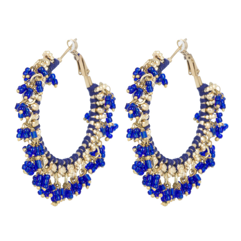 house-of-tuhina-boucles-d ’oreilles-dorées-bleu-bijoux-totem.