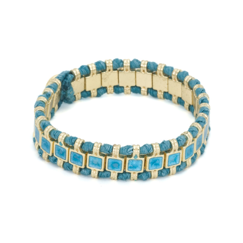 house-of-tuhina-gold-bleu-bracelet-fantaisie-bijoux-totem