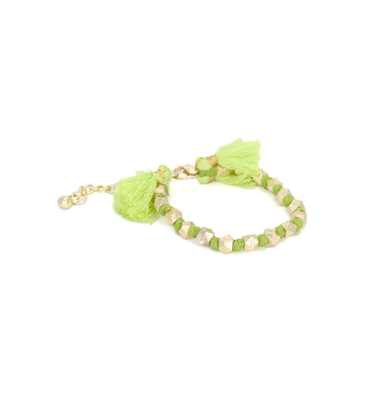 house-of-tuhina-gold-vert-citron-bracelet-fantaisie-bijoux-totem.