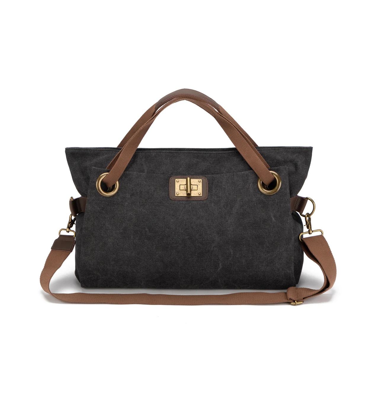 zede paris-ponts-des-arts-noir-sac-cuir-toile-bijoux totem.