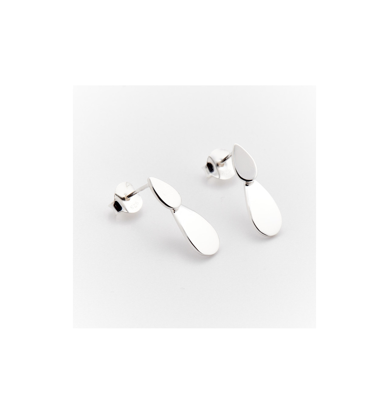 Bijoux Totem CANYON CANYON France Boucles d'oreilles Argent.