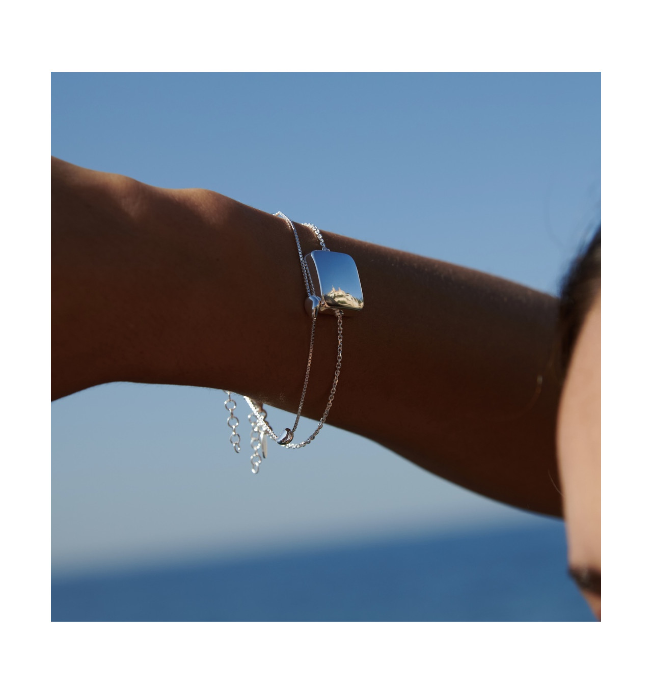 Bijoux Totem CANYON CANYON France Bracelet Argent.