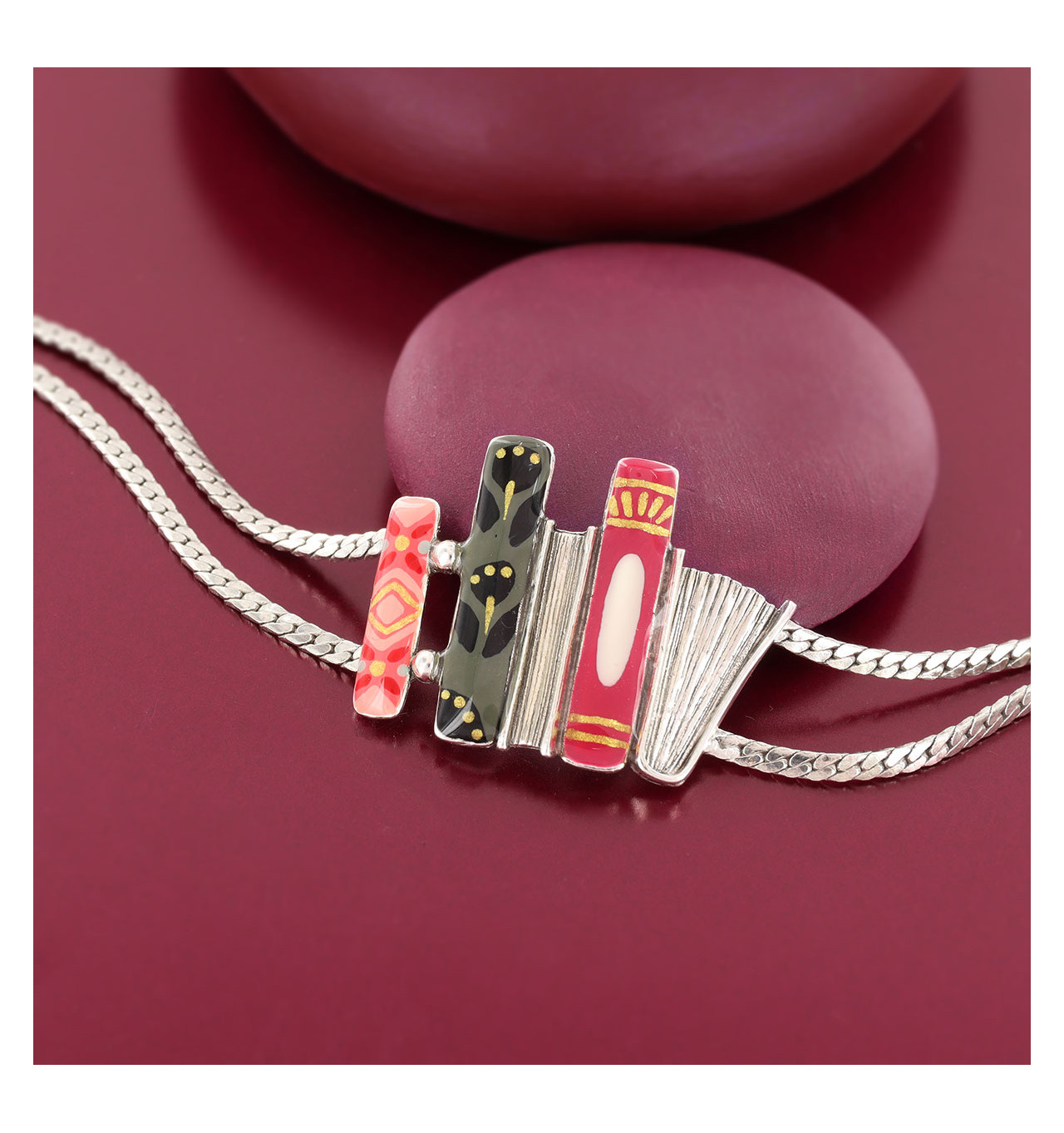 Bracelet fantaisie Romans, Marque Taratata | Bijoux Totem.