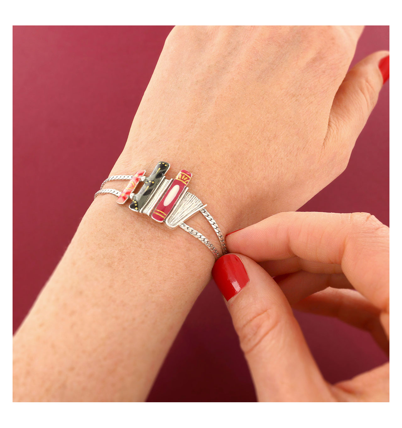 Bracelet fantaisie Romans, Marque Taratata | Bijoux Totem.
