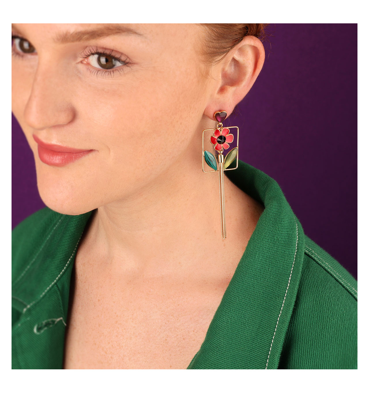 Bijoux Totem TARATATA TARATATA bijoux Boucles d'oreilles Puces Frida.