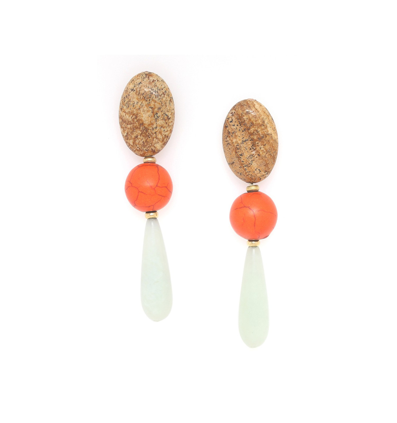 Bijoux Totem NATURE NATURE bijoux Boucles d'oreilles Puces Tivoli.