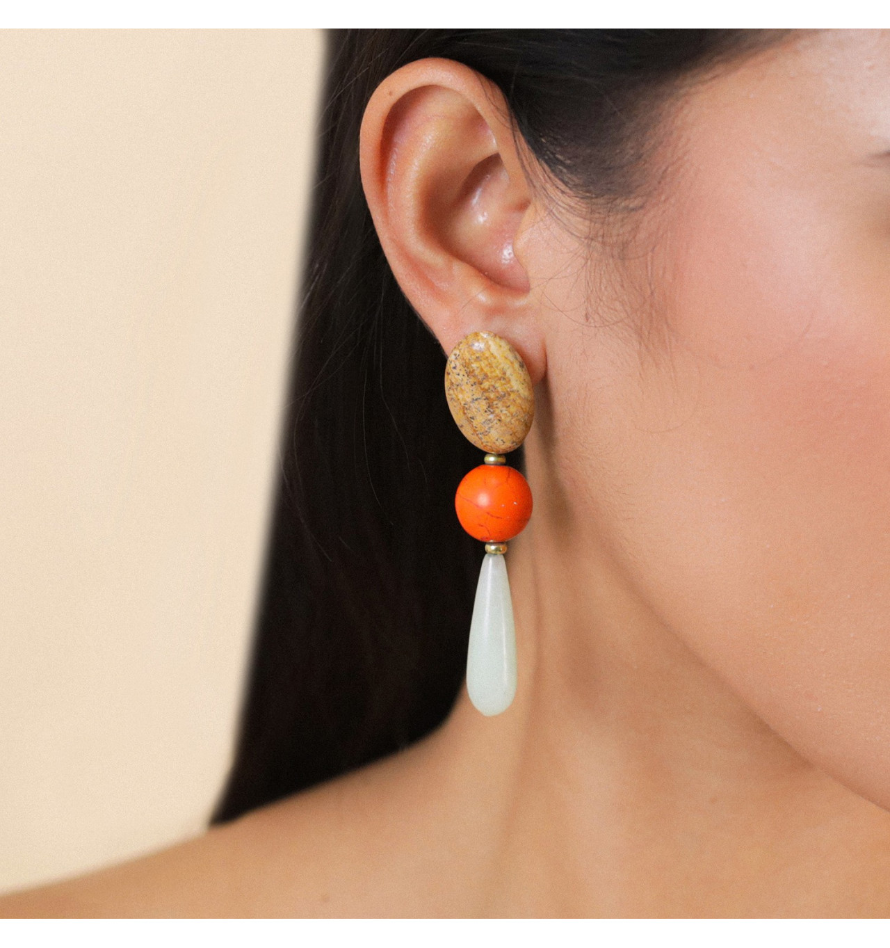 Bijoux Totem NATURE NATURE bijoux Boucles d'oreilles Puces Tivoli.
