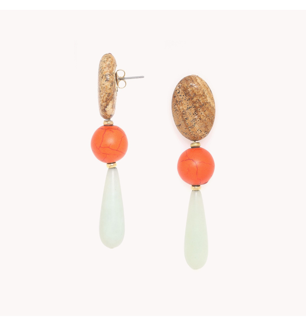 Bijoux Totem NATURE NATURE bijoux Boucles d'oreilles Puces Tivoli.