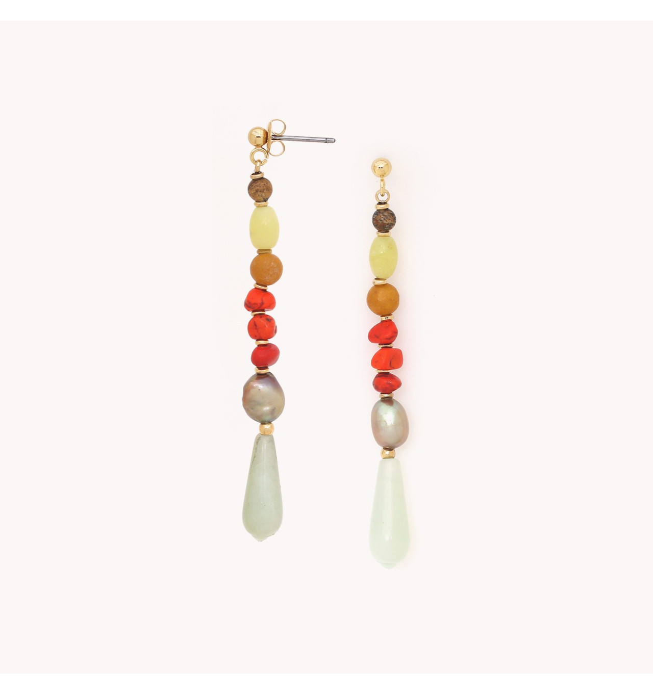 Bijoux Totem NATURE NATURE bijoux Boucles d'oreilles Puces Tivoli.