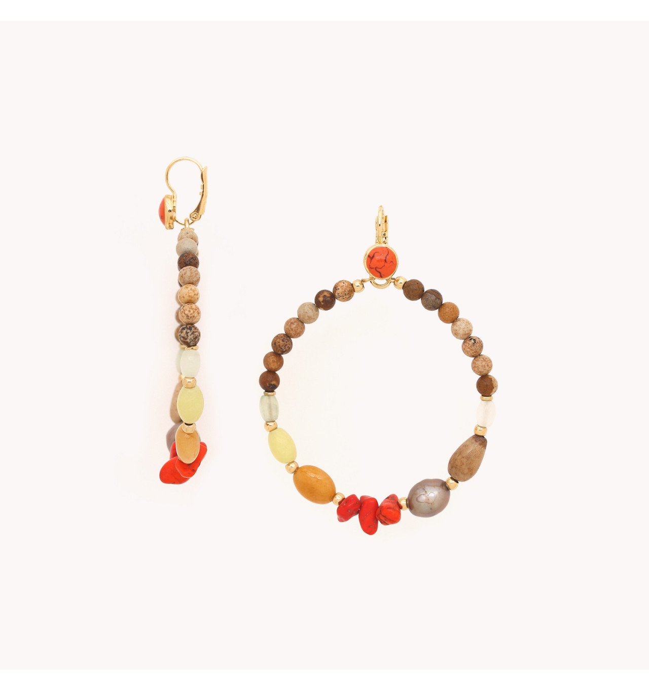Bijoux Totem NATURE NATURE bijoux Boucles d’oreilles Dormeuses Tivoli.