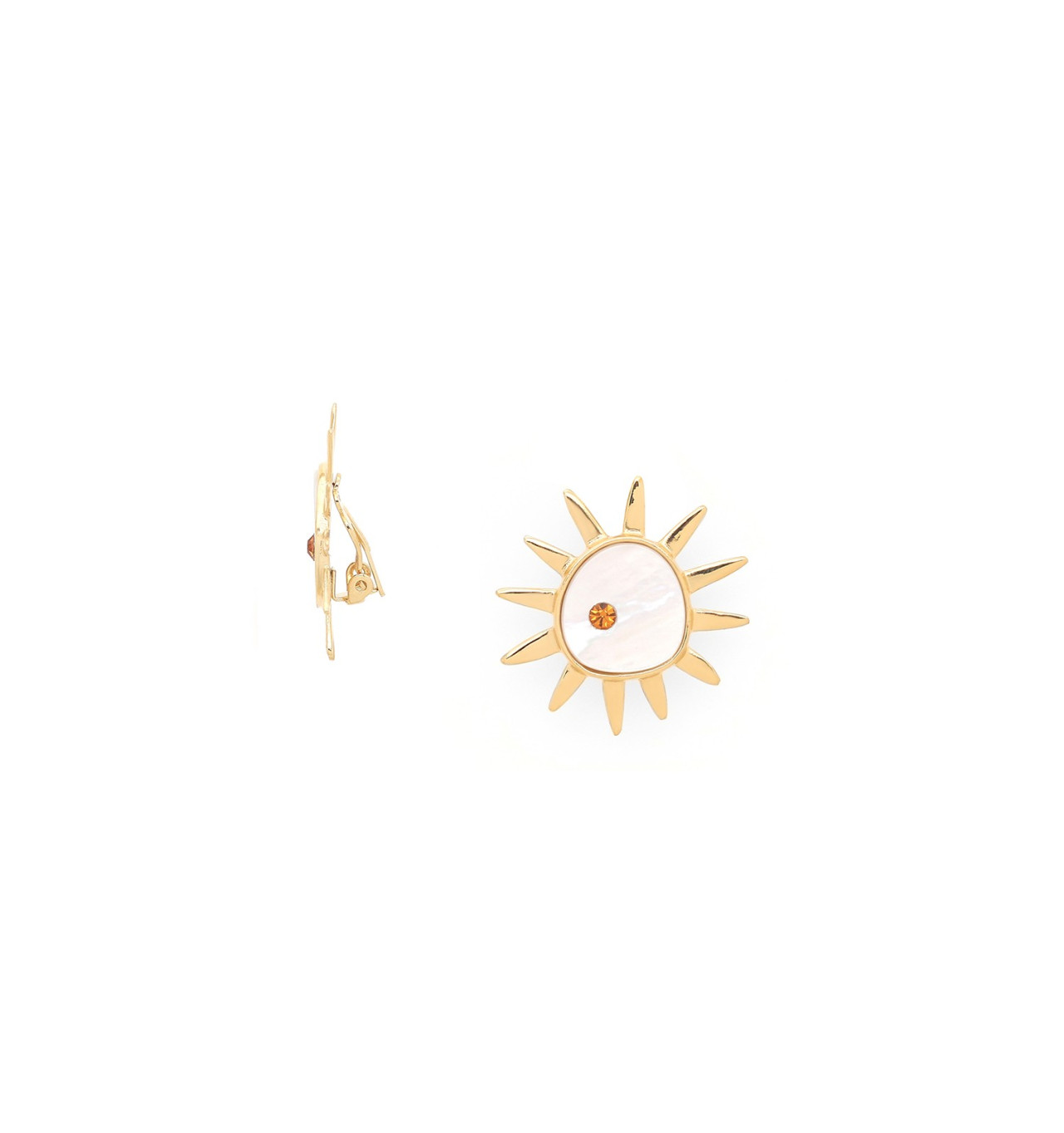 Bijoux Totem FRANCK HERVAL FRANCK HERVAL Boucles d’oreilles Clips Nora.