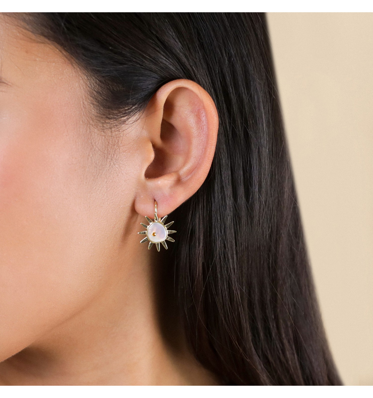 Bijoux Totem FRANCK HERVAL FRANCK HERVAL Boucles d’oreilles Dormeuses Nora.