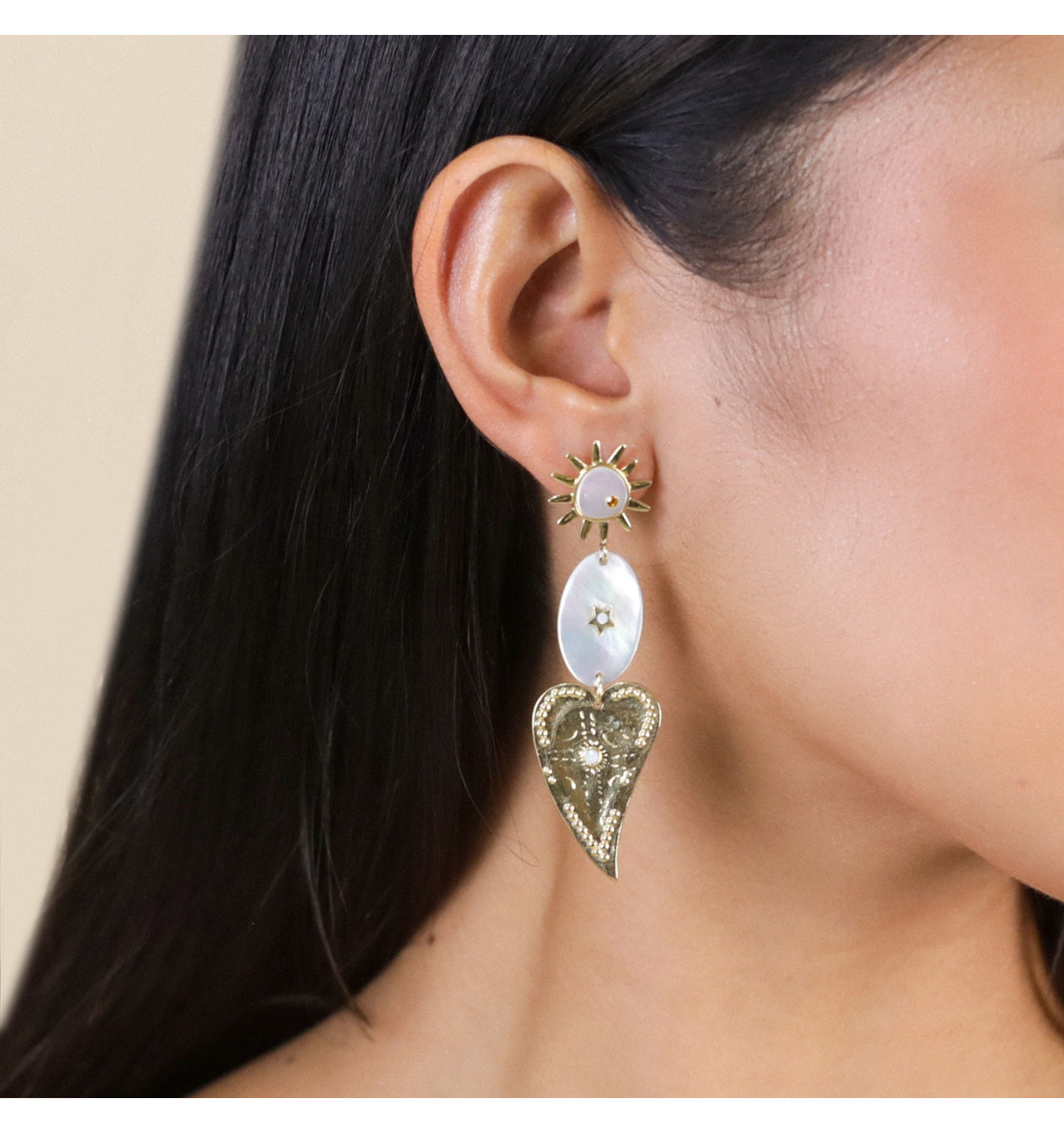 Bijoux Totem FRANCK HERVAL FRANCK HERVAL Boucles d’oreilles Nora.