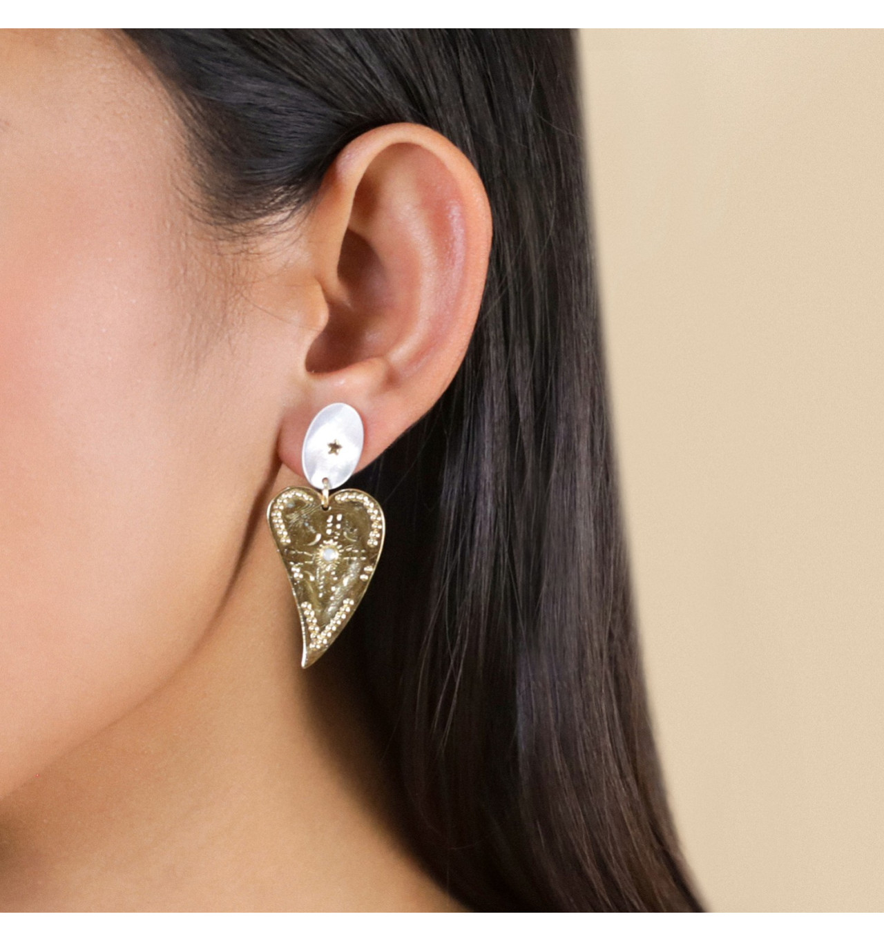 Bijoux Totem FRANCK HERVAL FRANCK HERVAL Boucles d’oreilles Nora.