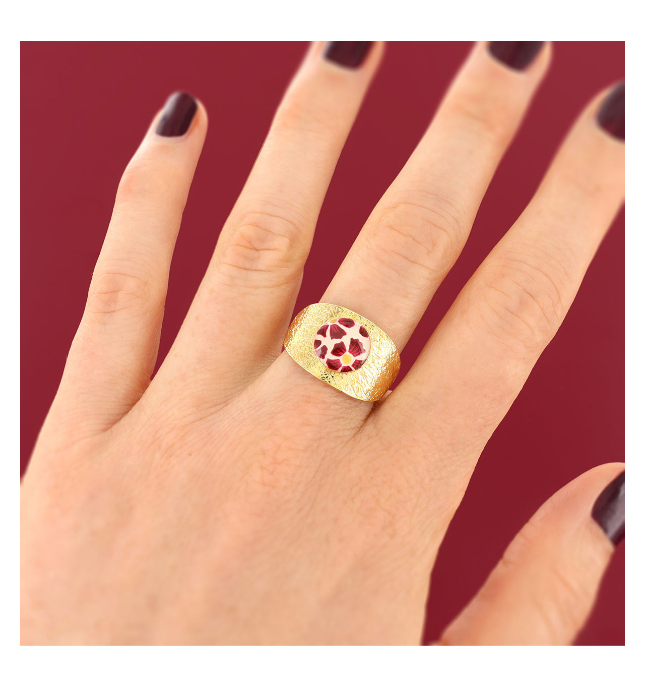 Bijoux Totem TARATATA TARATATA bijoux Bague Magnolia.