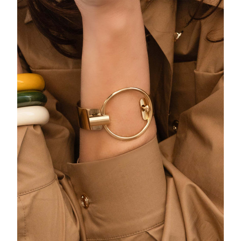 Bracelet Jonc Acier Alwena, Marque Zag Bijoux | Bijoux Totem