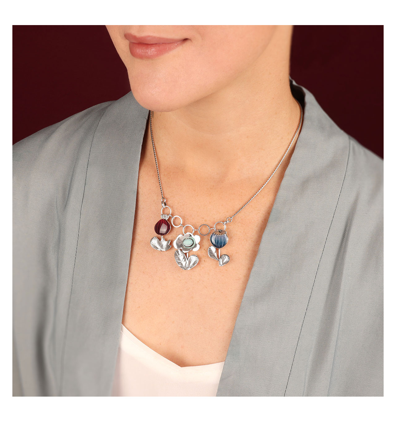 Collier Fantaisie Opium, Marque Taratata | Bijoux Totem