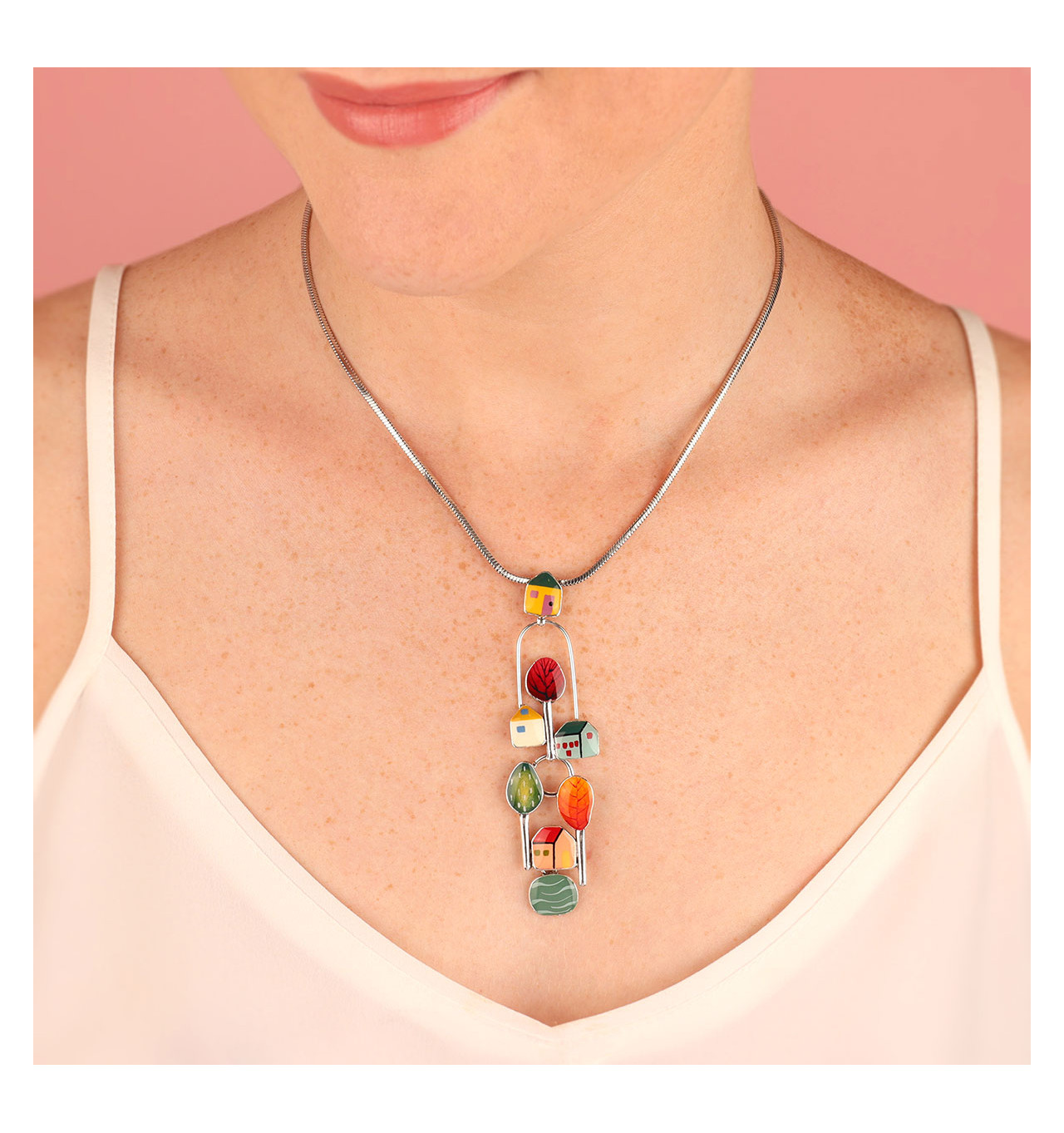 Bijoux Totem TARATATA TARATATA bijoux Collier Mon Petit Village.