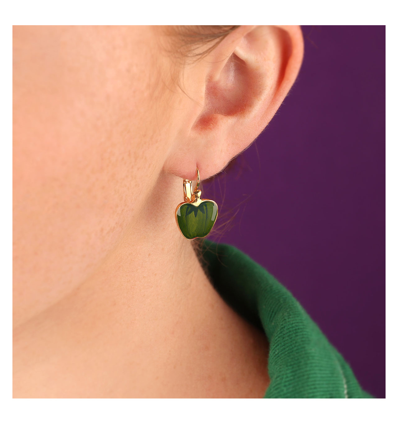 Bijoux Totem TARATATA TARATATA bijoux Boucles d’oreilles Dormeuses Paprika.