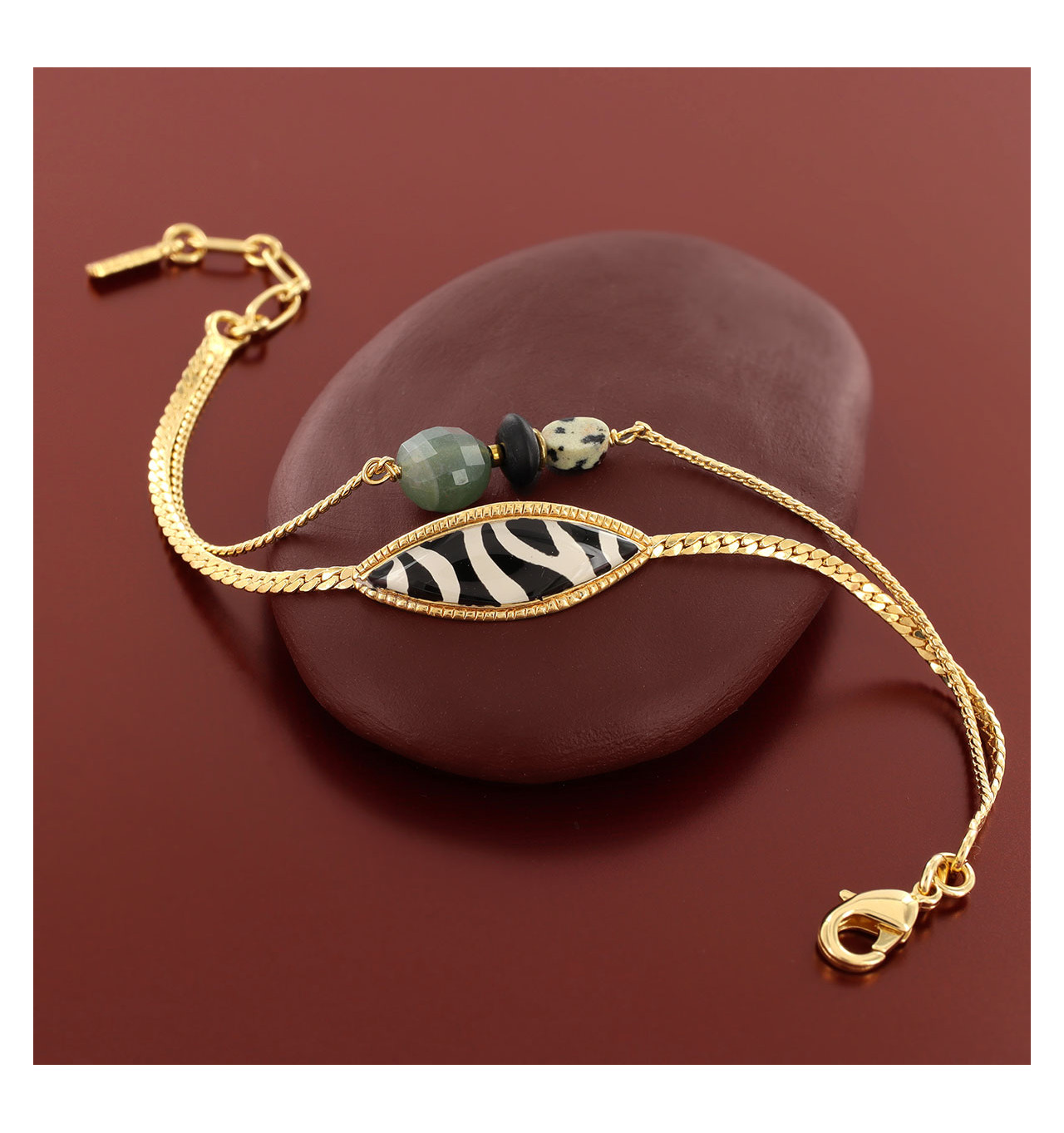 Bijoux Totem TARATATA TARATATA bijoux Bracelet Zebra.