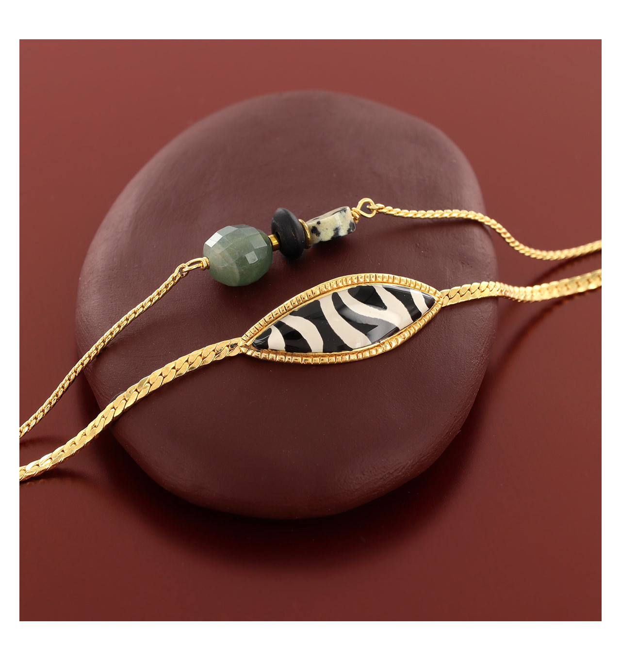 Bijoux Totem TARATATA TARATATA bijoux Bracelet Zebra.