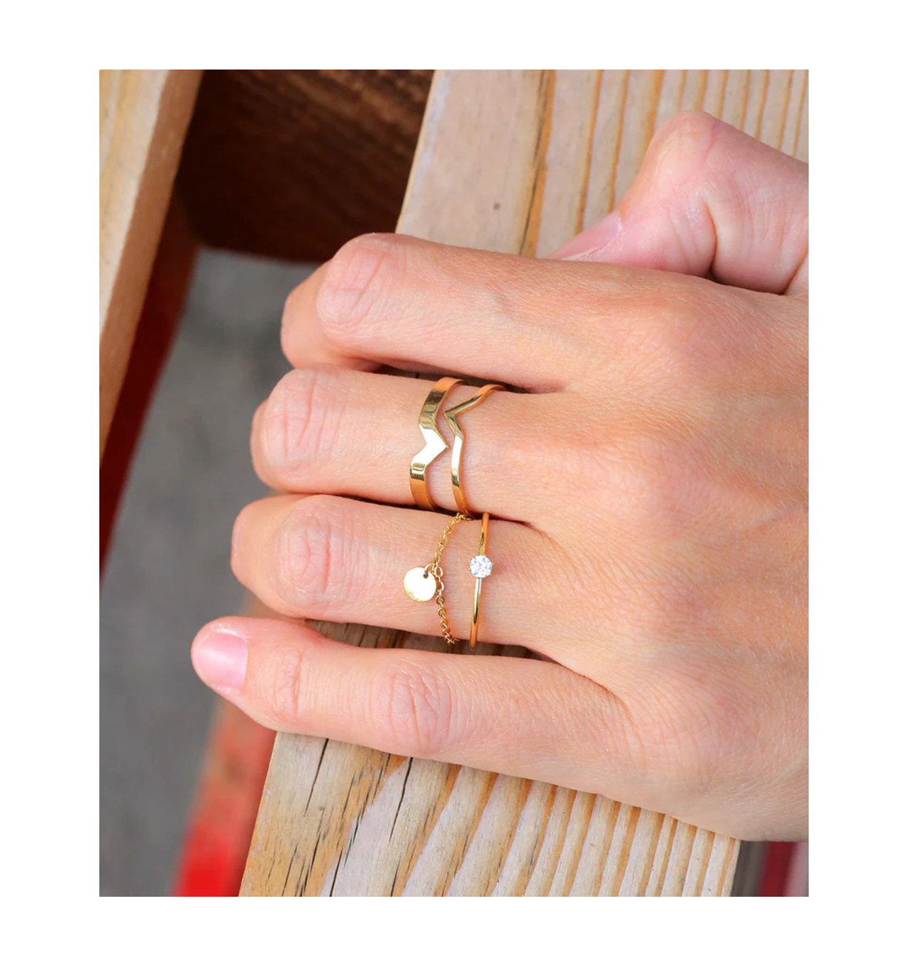 Bijoux Totem ZAG ZAG Bijoux Bague Wave.