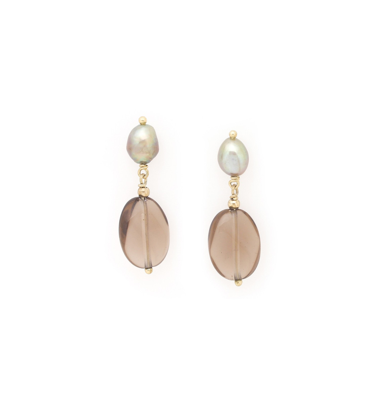 Bijoux Totem NATURE NATURE bijoux Boucles d'oreilles Poussoirs L’Ile Rousse.