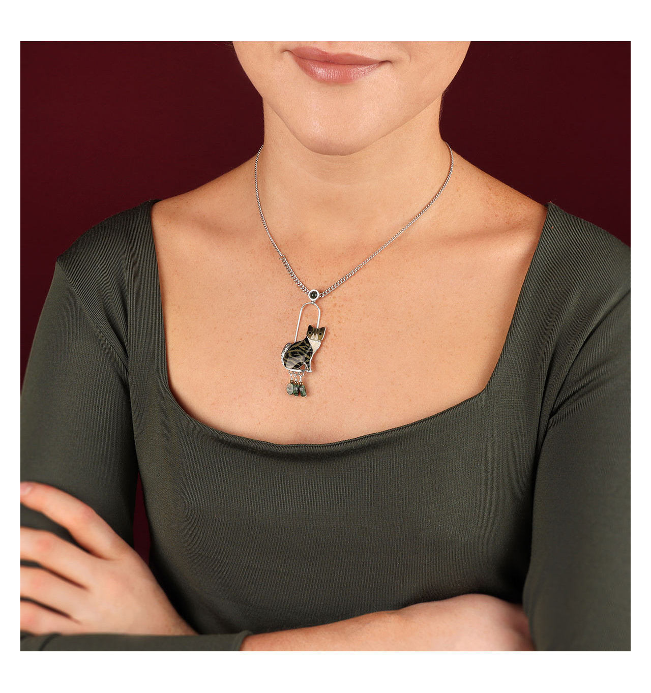 Collier Fantaisie Tabby, Marque Taratata | Bijoux Totem