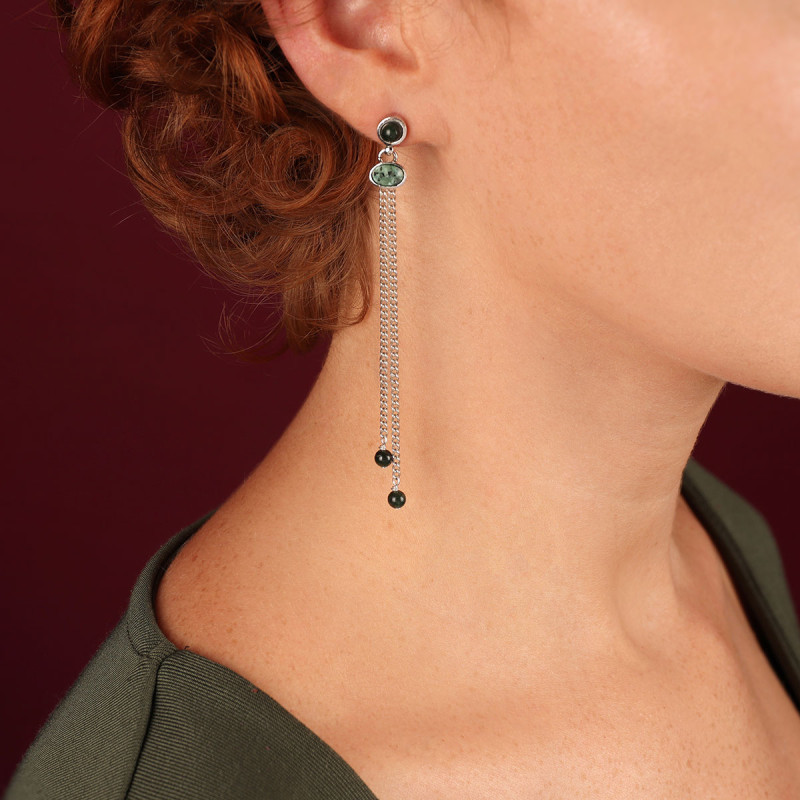 Boucles d'oreilles Tabby, Taratata bijoux | Bijoux Totem