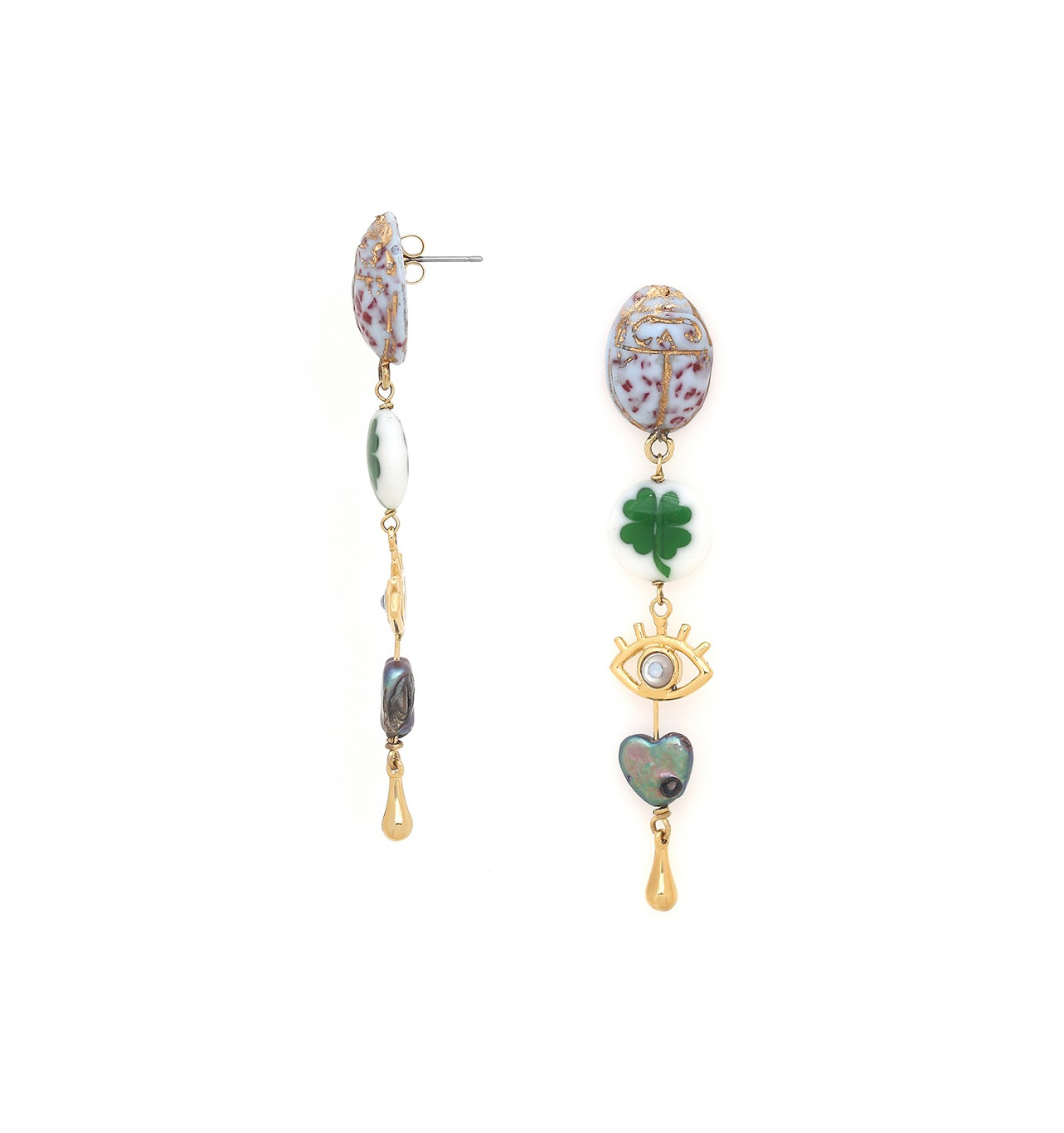 Bijoux Totem FRANCK HERVAL FRANCK HERVAL Boucles d’oreilles Angélique.
