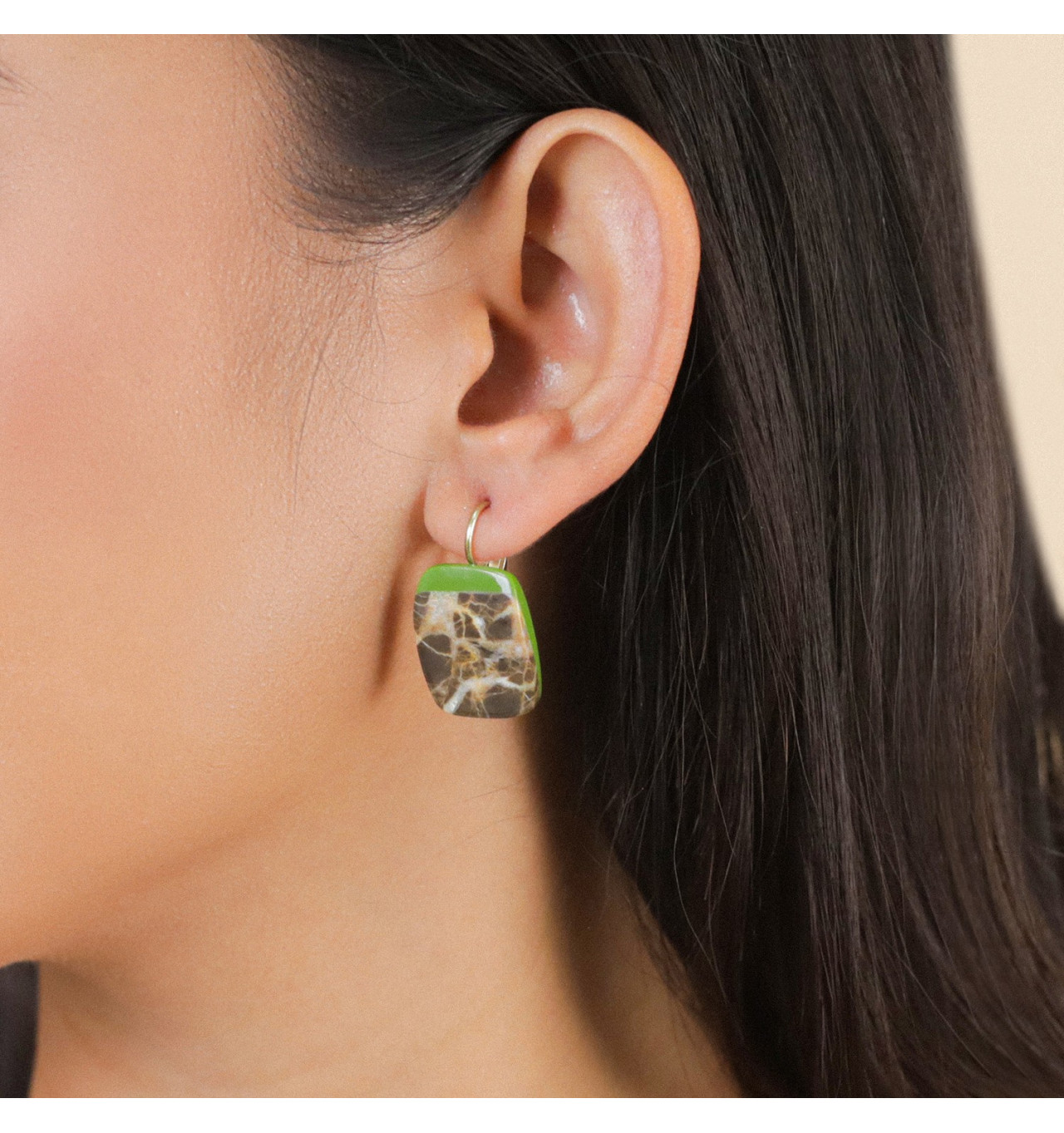 Bijoux Totem NATURE NATURE bijoux Boucles d’oreilles Dormeuses Komodo.