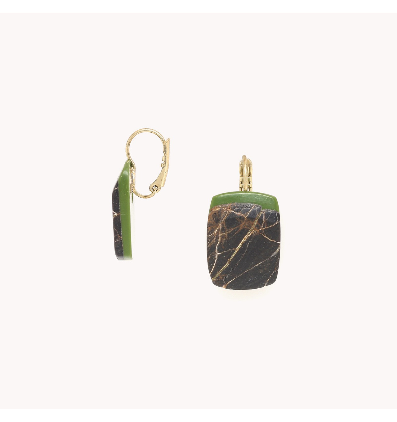 Bijoux Totem NATURE NATURE bijoux Boucles d’oreilles Dormeuses Komodo.