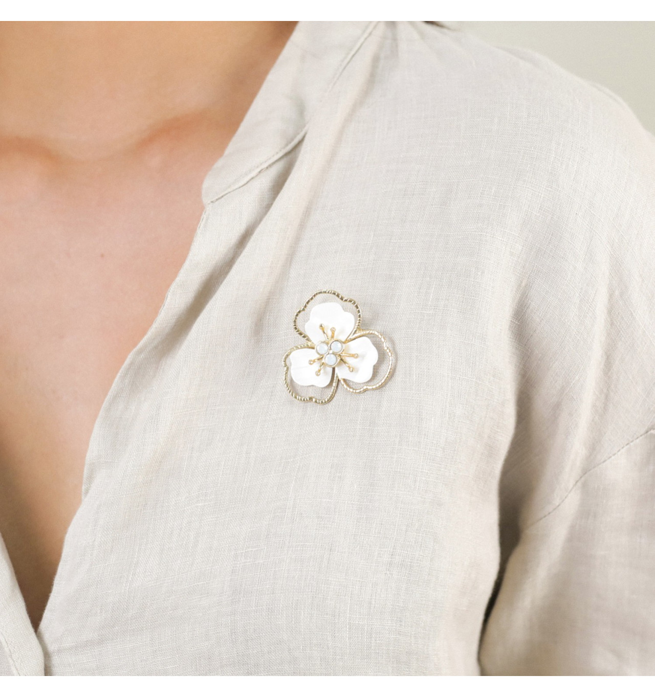 Bijoux Totem FRANCK HERVAL FRANCK HERVAL Broche Lisette.