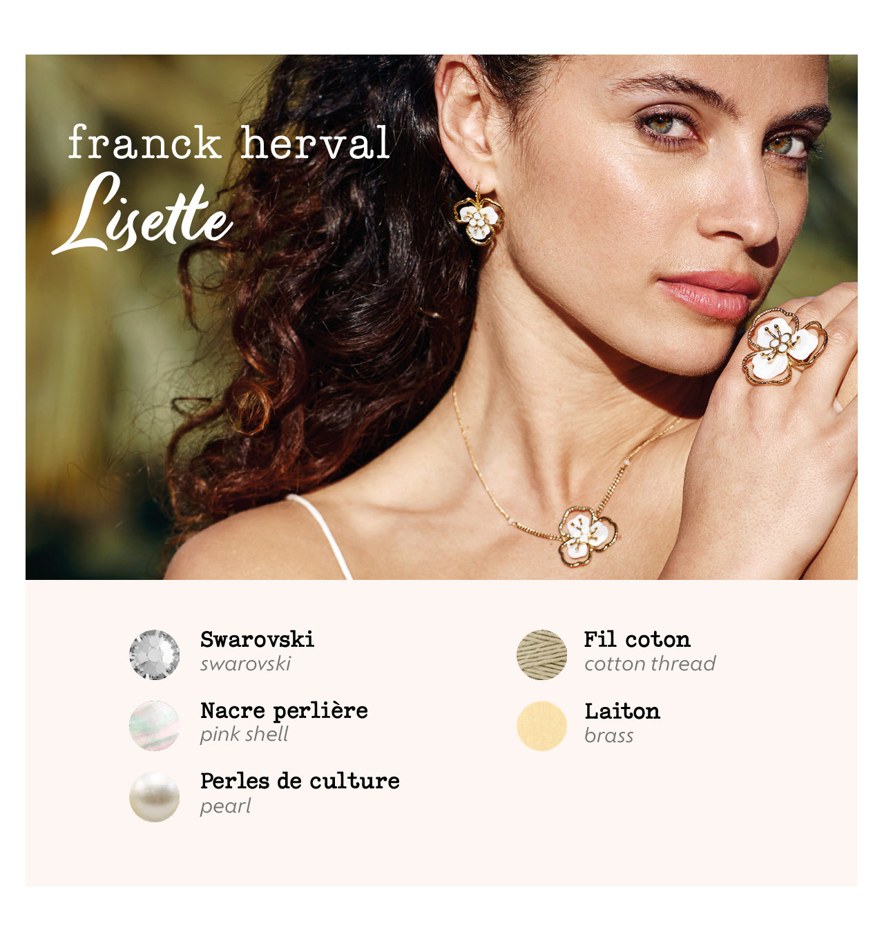 Bijoux Totem FRANCK HERVAL FRANCK HERVAL Collier Lisette.