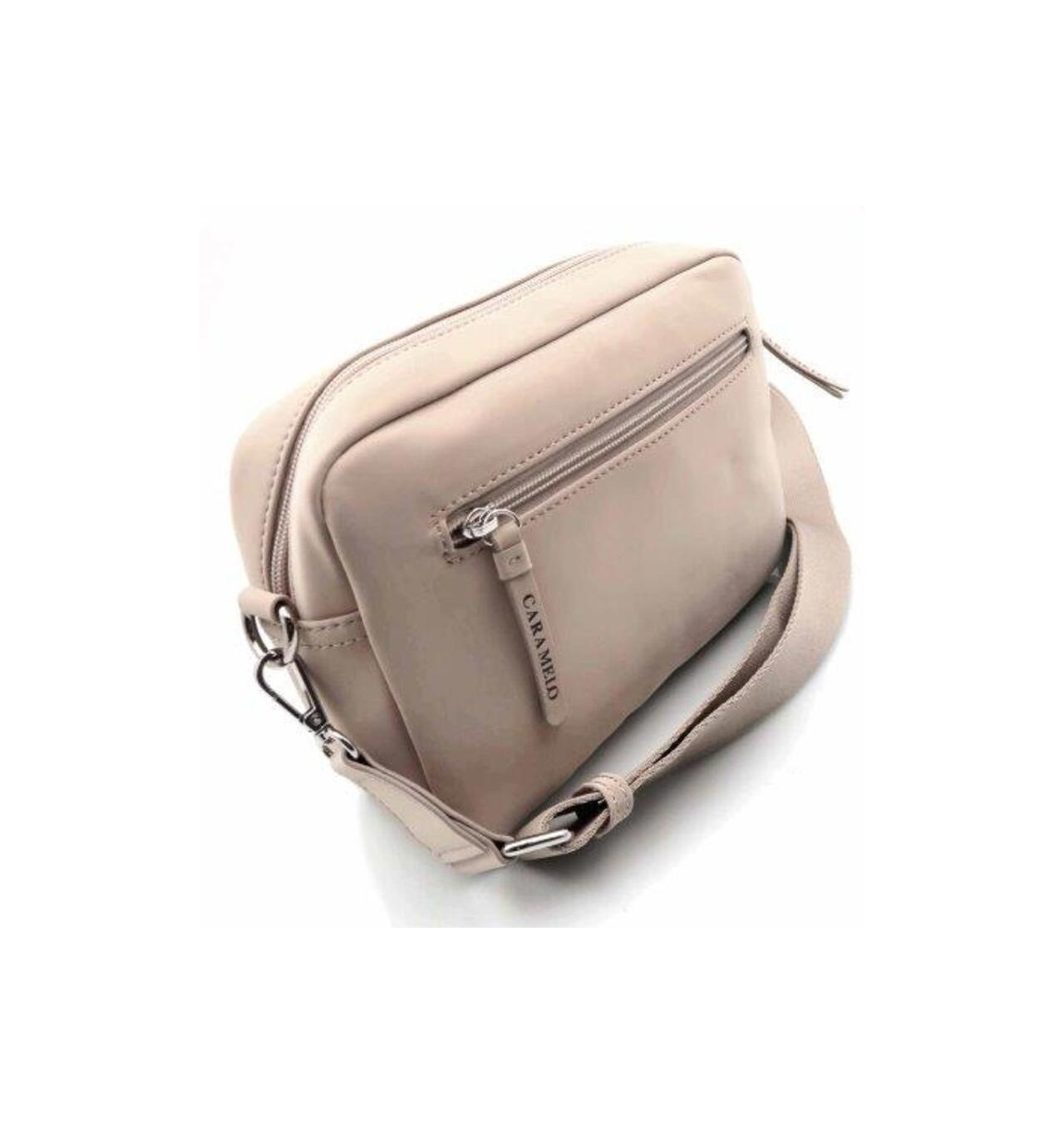 Sac porté travers Beige, Marque CARAMELO | Bijoux Totem
