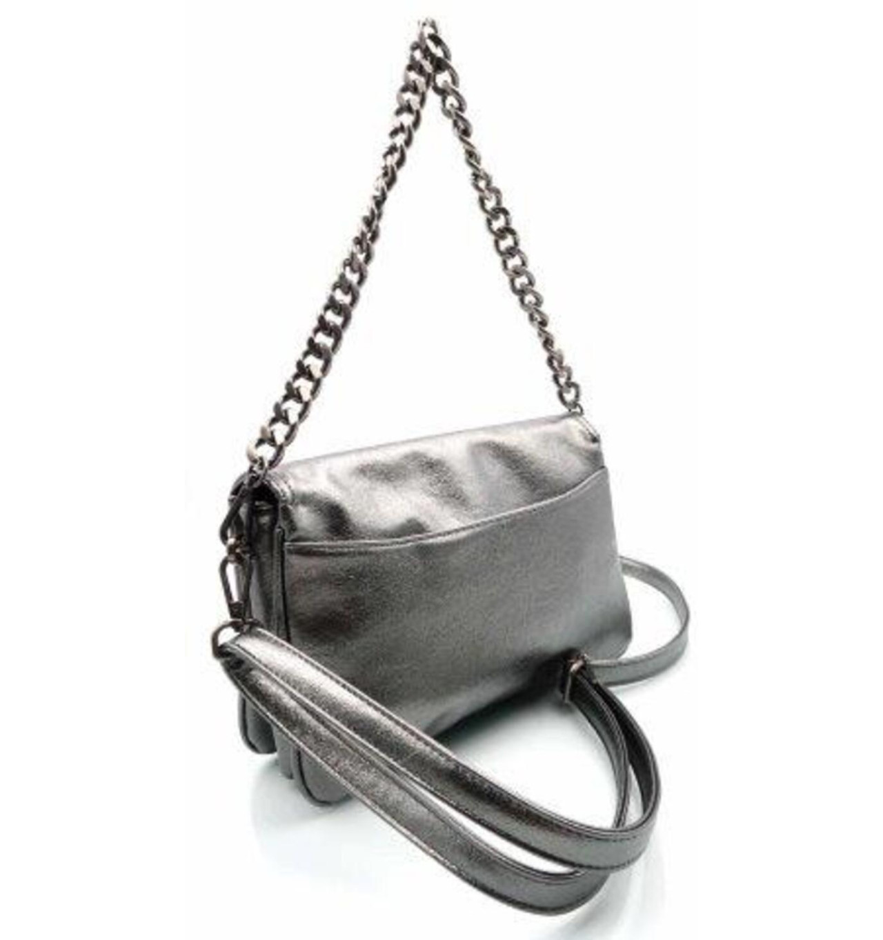 Sac grand modèle Argenté, Marque CARAMELO | Bijoux Totem