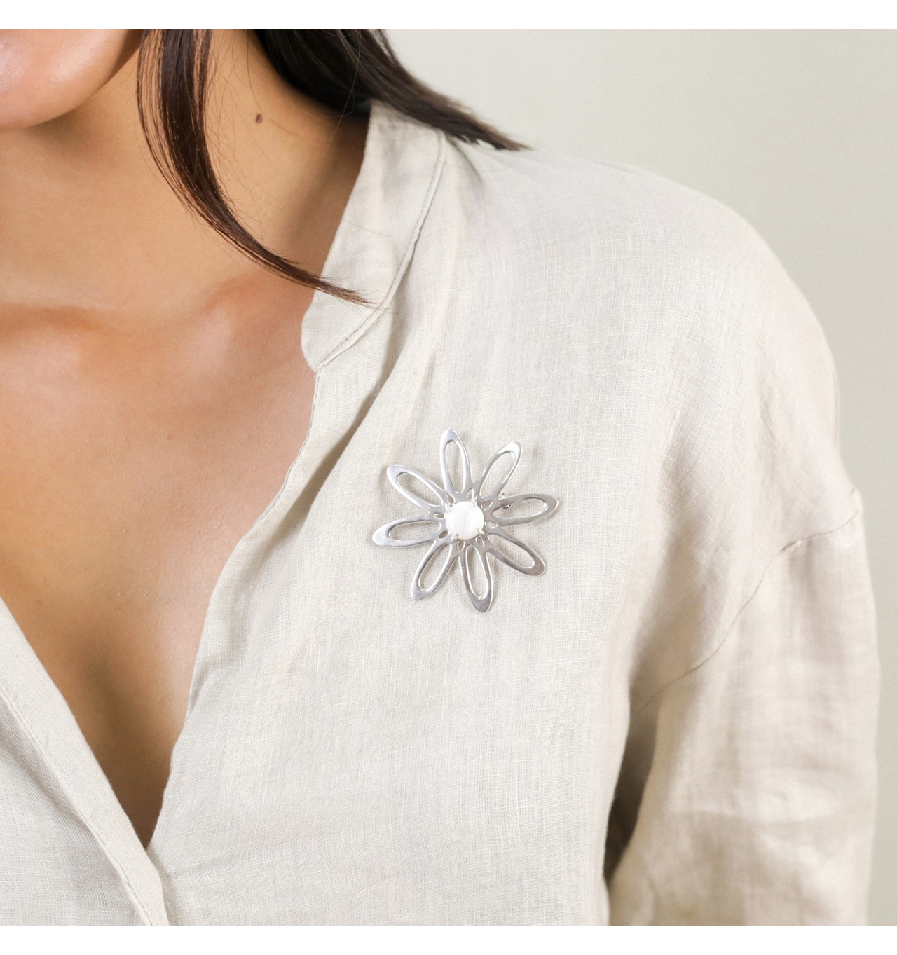 Bijoux Totem ORI TAO ORI TAO Broche Bloom.