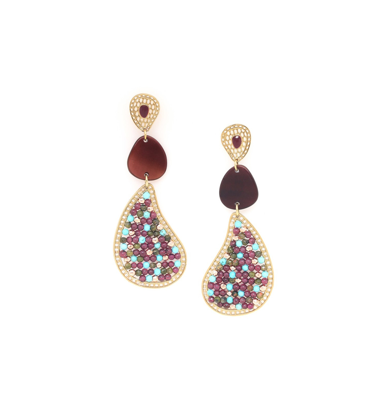 Bijoux Totem FRANCK HERVAL FRANCK HERVAL Boucles d’oreilles Cassandra.