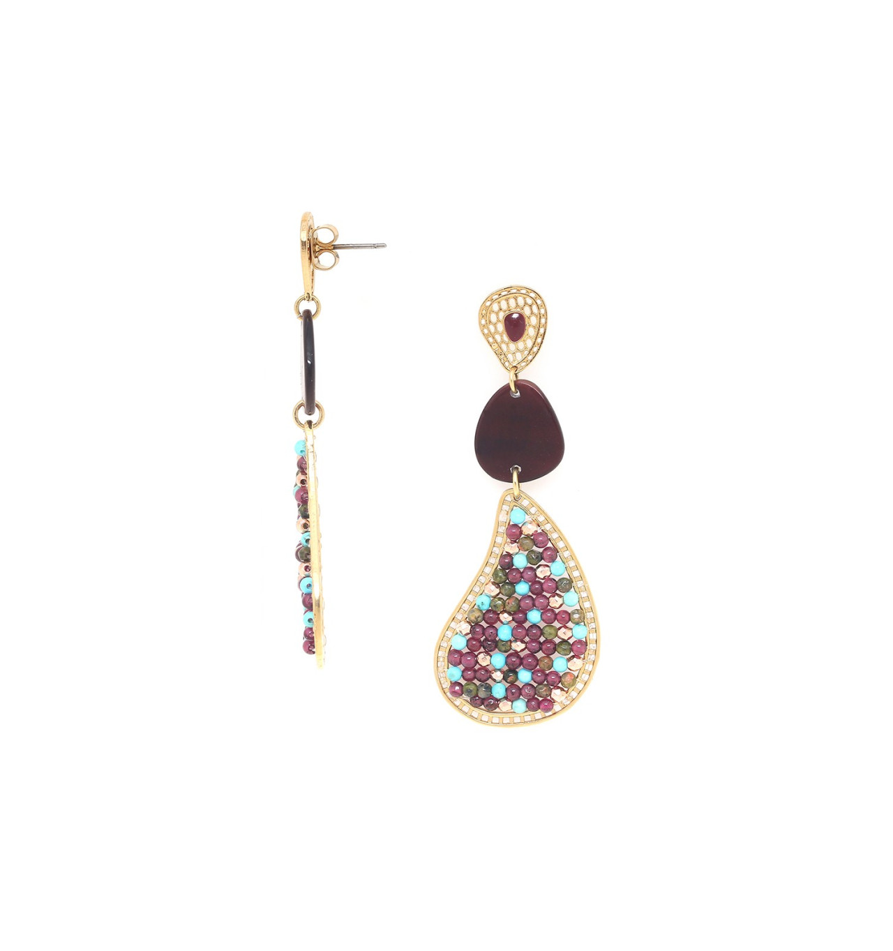 Bijoux Totem FRANCK HERVAL FRANCK HERVAL Boucles d’oreilles Cassandra.