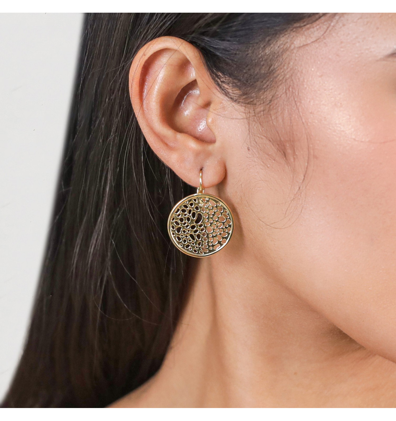 Bijoux Totem ORI TAO ORI TAO Bijoux Boucles d’oreilles Dormeuses Coralia.