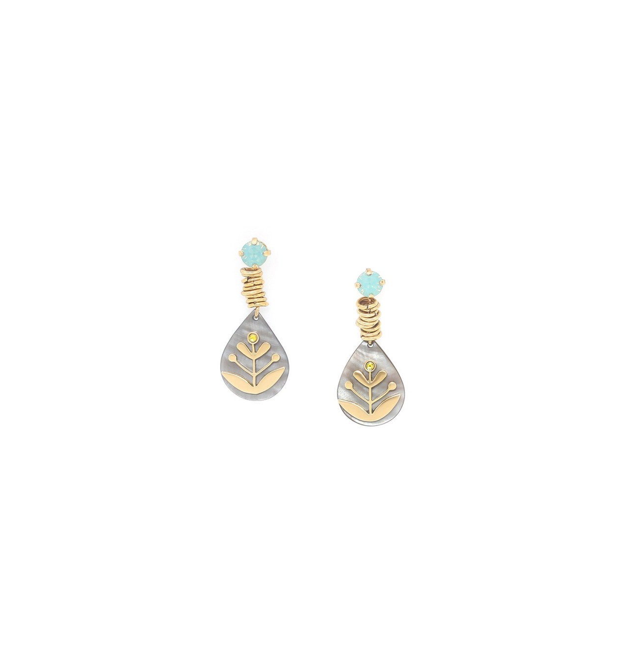 Bijoux Totem FRANCK HERVAL FRANCK HERVAL Boucles d’oreilles Célinda.