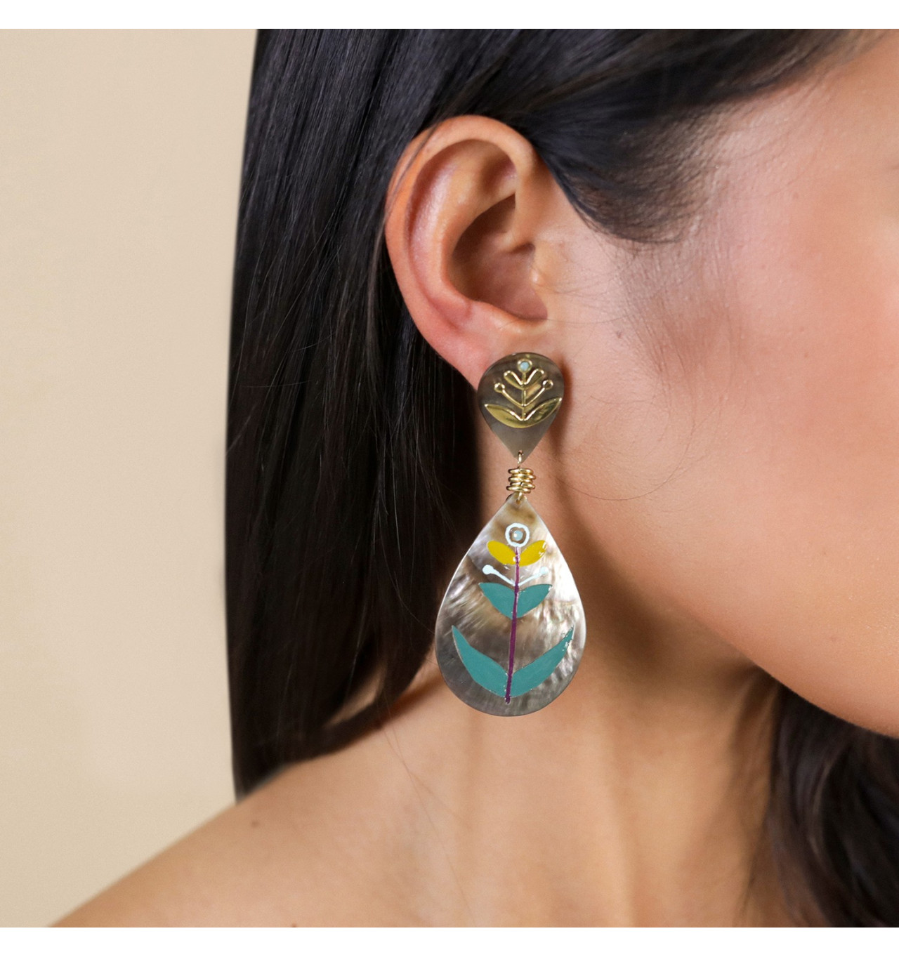 Bijoux Totem FRANCK HERVAL FRANCK HERVAL Boucles d’oreilles Célinda.