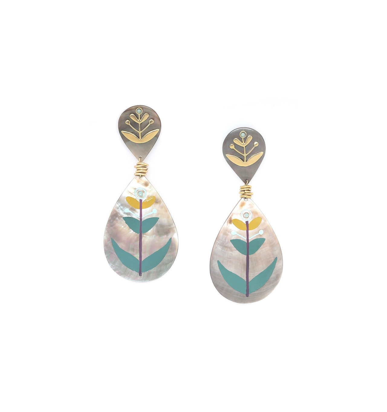 Bijoux Totem FRANCK HERVAL FRANCK HERVAL Boucles d’oreilles Célinda.