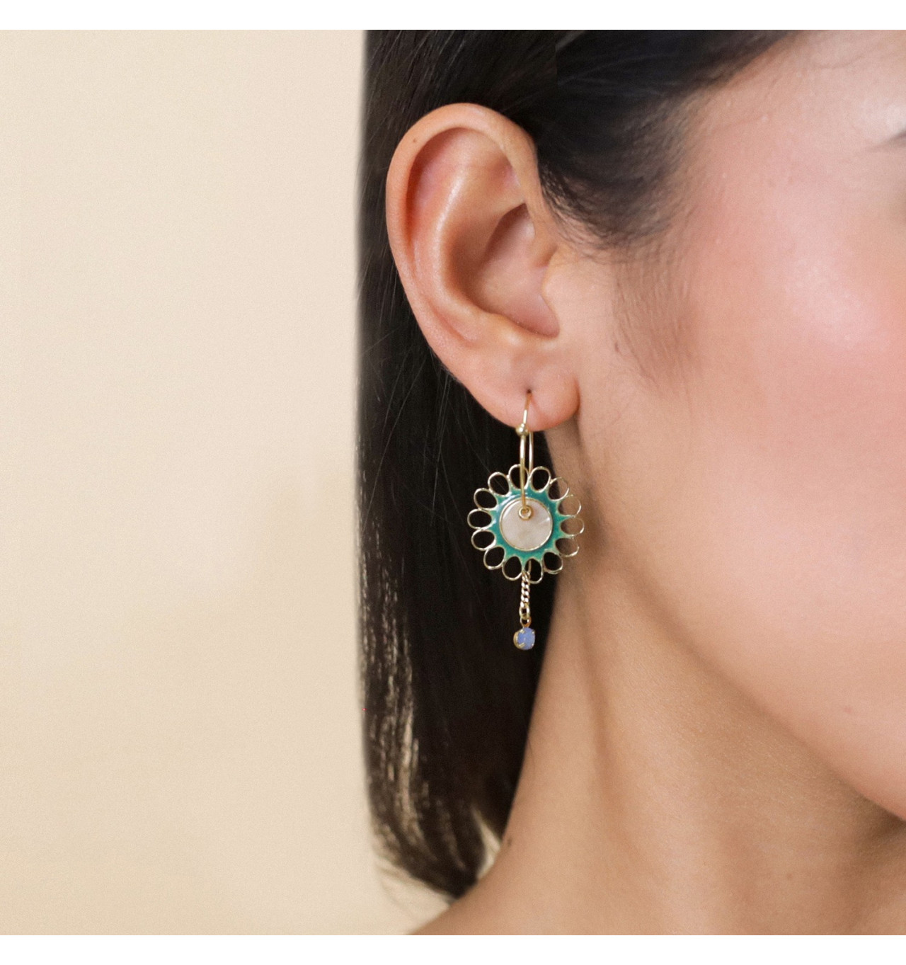 Bijoux Totem FRANCK HERVAL FRANCK HERVAL Boucles d’oreilles Créoles Zélie.
