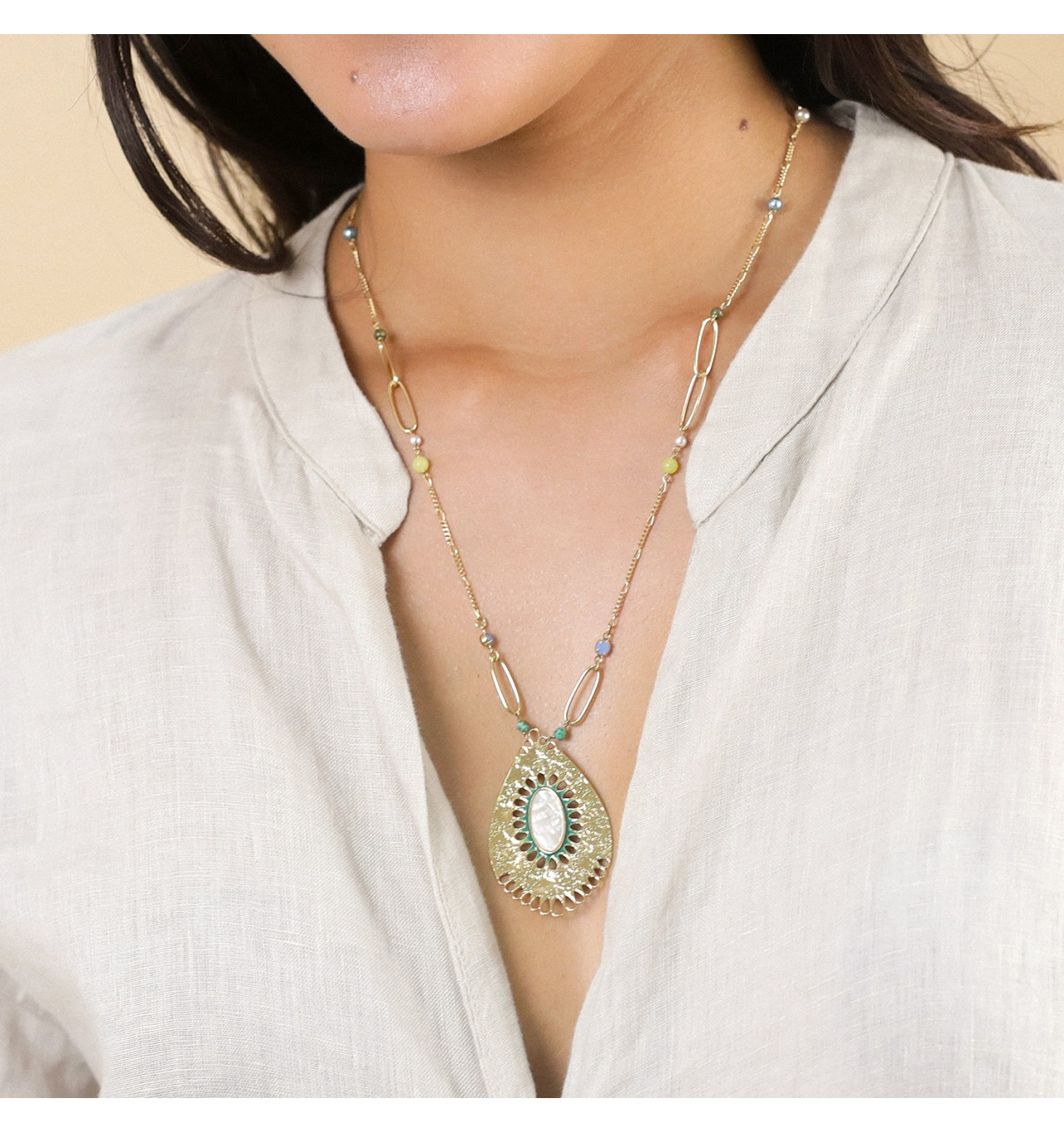 Bijoux TotemvFRANCK HERVALvFRANCK HERVAL Collier Zélie.