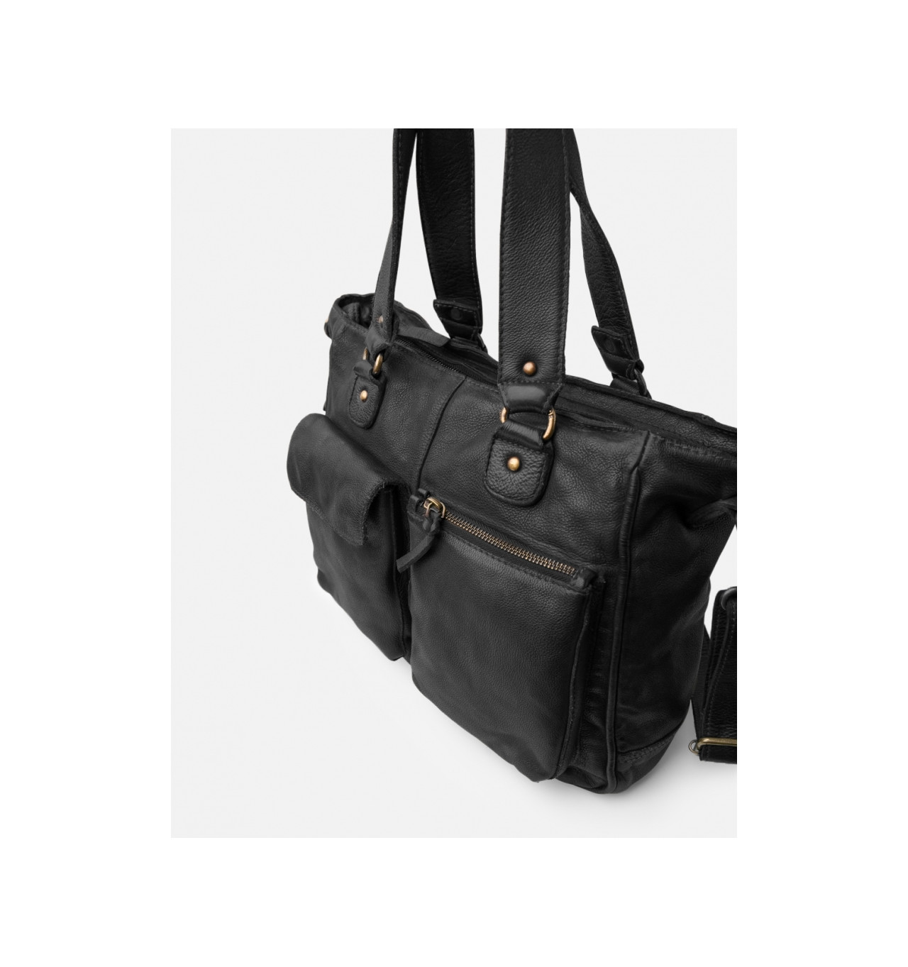 Bijoux Totem BIBA BIBA Sac bandoulière Keno Noir.
