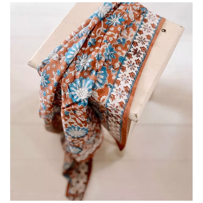 Foulard Delhi Cannelle, Marque SO FAMILY | Bijoux Totem.